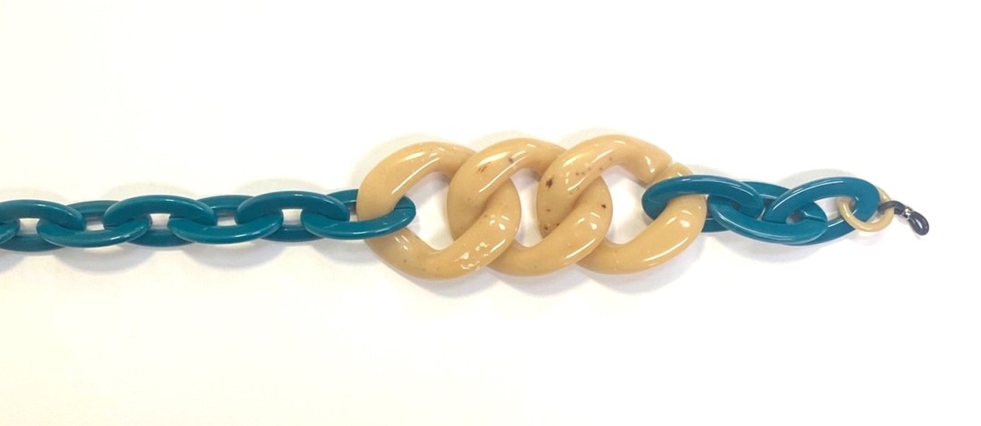 Caroline Abram CH DELICIEUSE -  BLEU/BEIGE  0201002 - CH DELICIEUSE